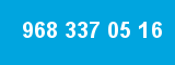 968 337 05 16 968 337 05 16
